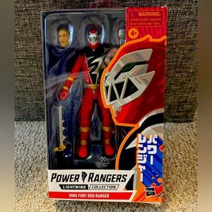 Power Rangers Lightning Collection: DINO FURY RED RANGER 6" Action Figure